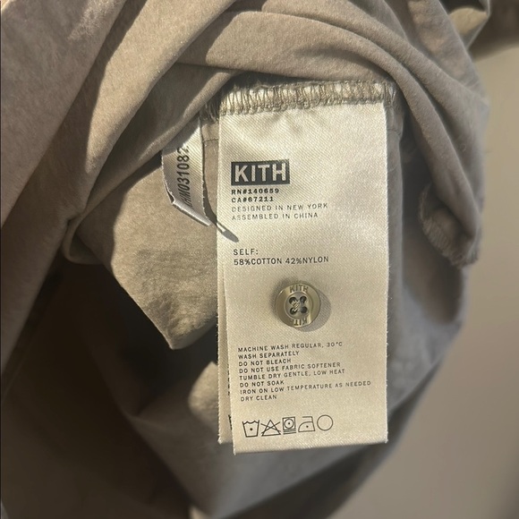 Kith Olive Green Button-Up Shirt - Picture 5 of 6